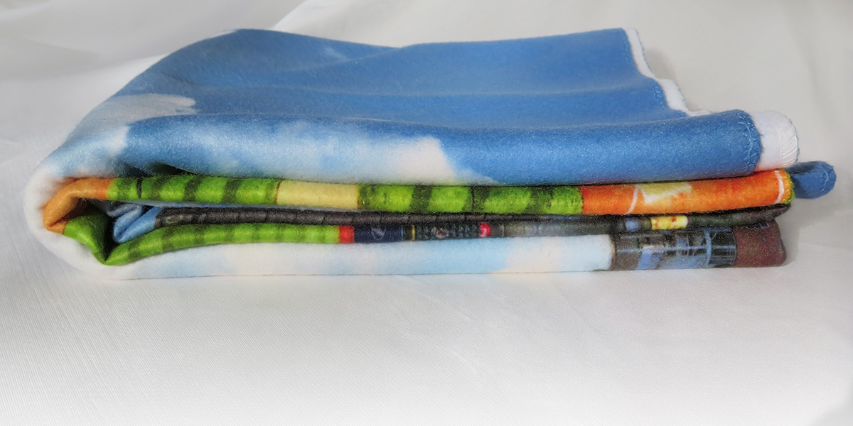 Smooth Fleece Throw