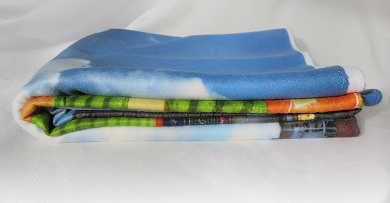 Smooth Fleece Throw